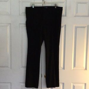 NYDJ Lift & Tuck black dress pants trousers 16